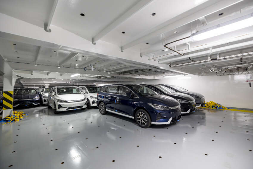 BYD Zhengzhou ship delivers BYD cars to Malaysia – shorter delivery times, greater volumes promised 1952439