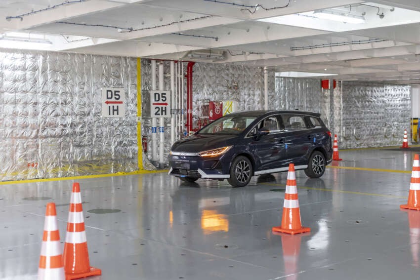 BYD Zhengzhou ship delivers BYD cars to Malaysia – shorter delivery times, greater volumes promised 1952440