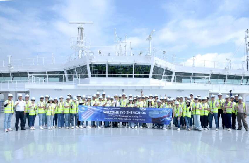 BYD Zhengzhou ship delivers BYD cars to Malaysia – shorter delivery times, greater volumes promised 1952422