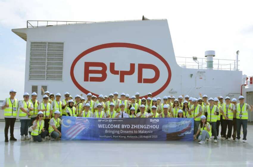 BYD Zhengzhou ship delivers BYD cars to Malaysia – shorter delivery times, greater volumes promised 1952423