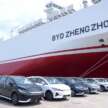 BYD Zhengzhou ship delivers BYD cars to Malaysia – shorter delivery times, greater volumes promised