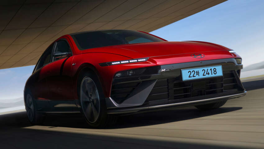 Hyundai Ioniq 6 facelift in Korea – larger 84 kWh battery, up to 562 km range, improved ADAS 1951990