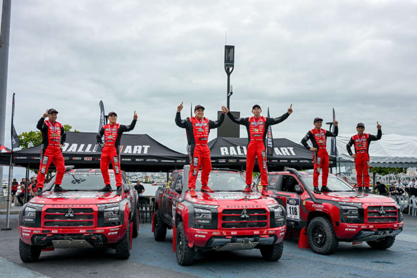 Mitsubishi Ralliart wins Asia Cross Country Rally AXCR 2025 – Triton pick-up truck brings overall victory 1956385