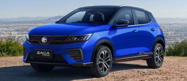 Proton Saga Cross imagined – Ativa/WR-V/Tiggo Cross-rivalling SUV part of a new Saga sub-brand?