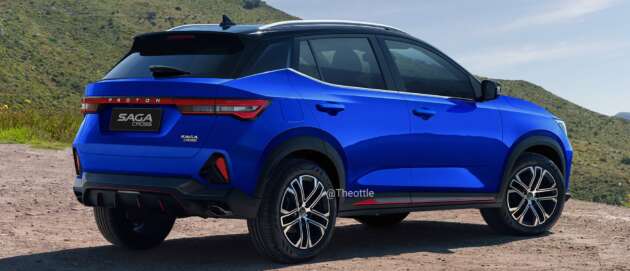 Proton Saga Cross imagined – Ativa/WR-V/Tiggo Cross-rivalling SUV part of a new Saga sub-brand?