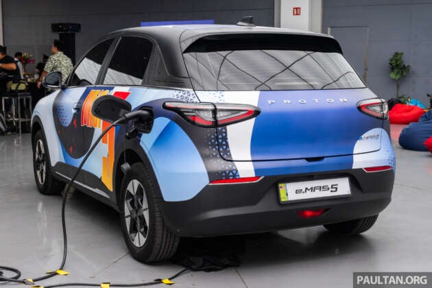 Proton eMas 5 estimated price RM60k-80k: Malaysia’s cheapest EV open for booking, 225-325 km range