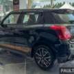 Suzuki Swift Sport Final Edition launched in Malaysia – cosmetic upgrades, 10-inch head unit; from RM138k