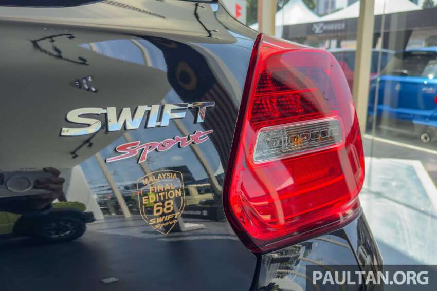 Suzuki Swift Sport Final Edition launched in Malaysia – cosmetic upgrades, 10-inch head unit; from RM138k 1958992