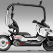 BMW Motorrad Vision CE e-scooter comes with cage