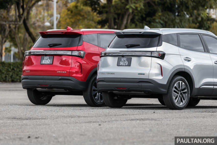 Chery Tiggo Cross 2025 di Malaysia — galeri penuh; Turbo RM89k lwn Proton X50; Hybrid RM99k termurah 1973051