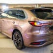 Mazda CX-80 launched in Malaysia – 328 PS/500 Nm 2.5L PHEV six-seater SUV, 65 km EV range; RM332k