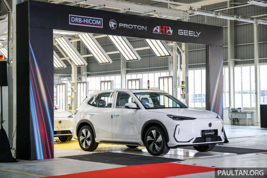 Proton’s dedicated EV plant in Tg Malim launched – CKD eMas 7 kicks off production, eMas 5 next up 1964120