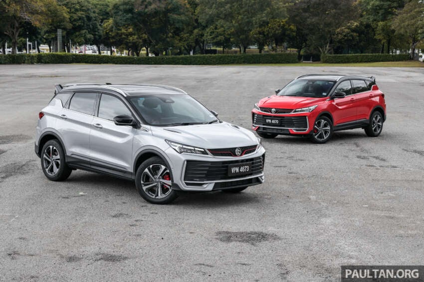 2025 Proton X50 facelift – full gallery of Flagship variant with big spoiler, two-tone interior, sunroof 1970407