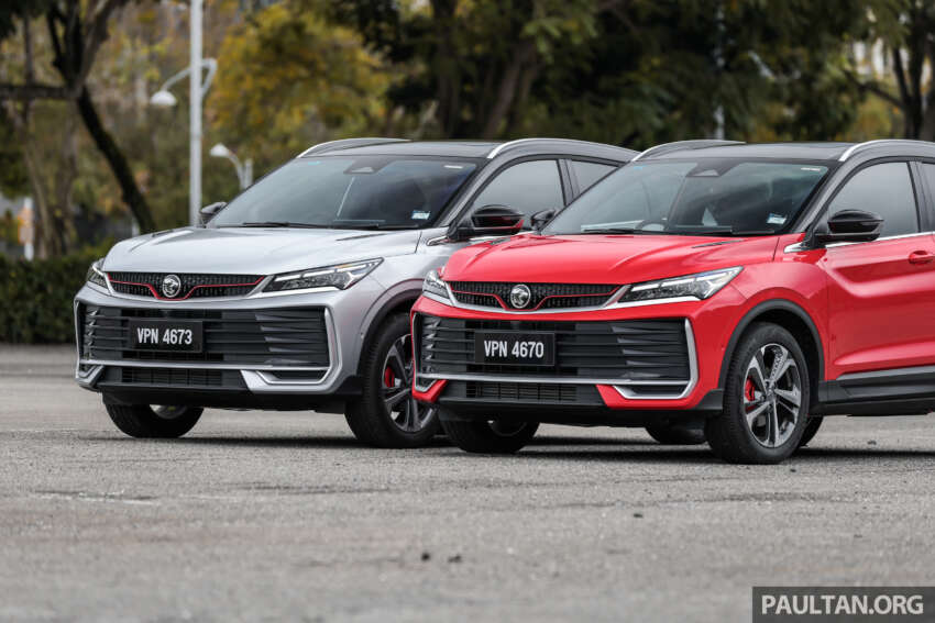 2025 Proton X50 facelift – full gallery of Flagship variant with big spoiler, two-tone interior, sunroof 1970418