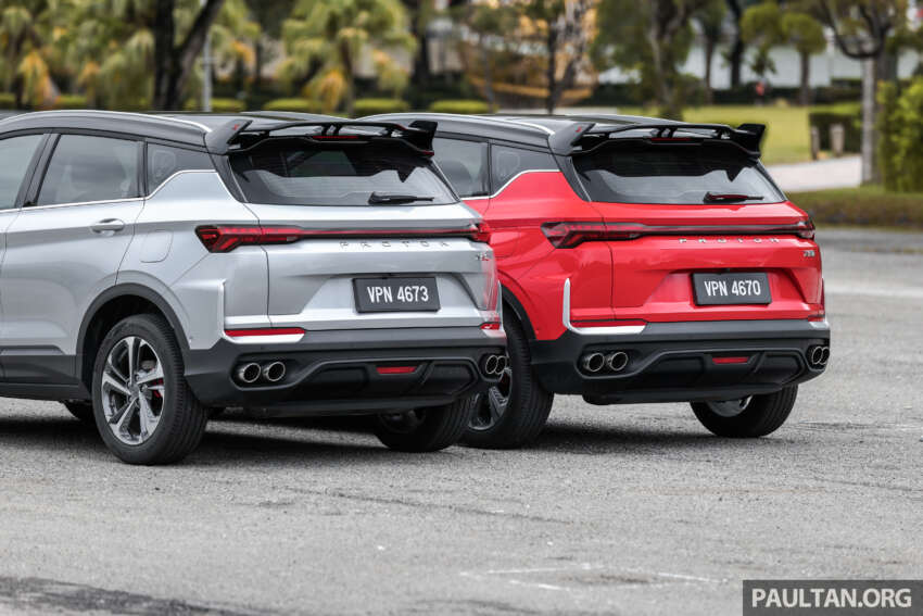 2025 Proton X50 facelift – full gallery of Flagship variant with big spoiler, two-tone interior, sunroof 1970419