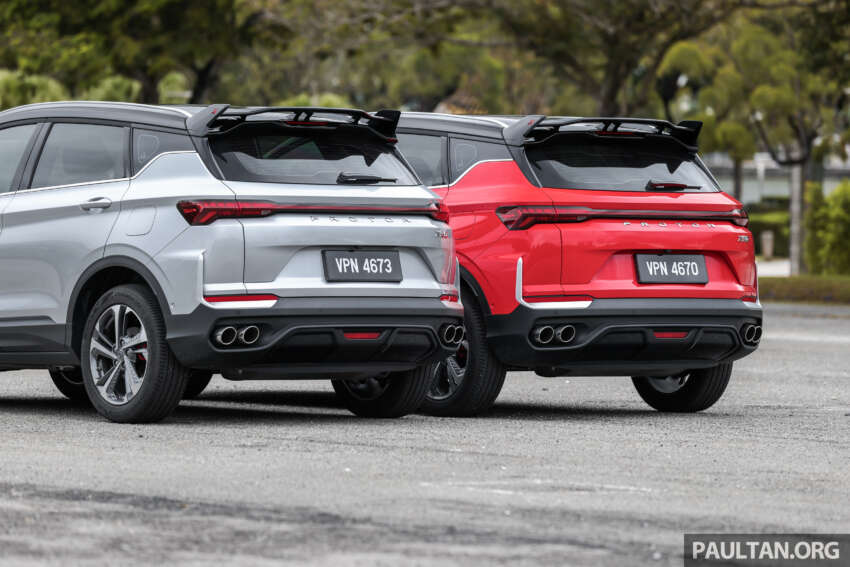 2025 Proton X50 facelift – full gallery of Flagship variant with big spoiler, two-tone interior, sunroof 1970420
