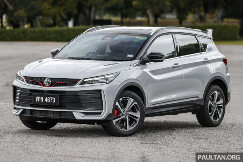 2025 Proton X50 facelift – full gallery of Flagship variant with big spoiler, two-tone interior, sunroof 1970423