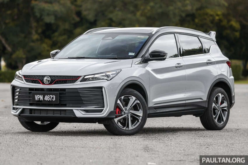 2025 Proton X50 facelift – full gallery of Flagship variant with big spoiler, two-tone interior, sunroof 1970424