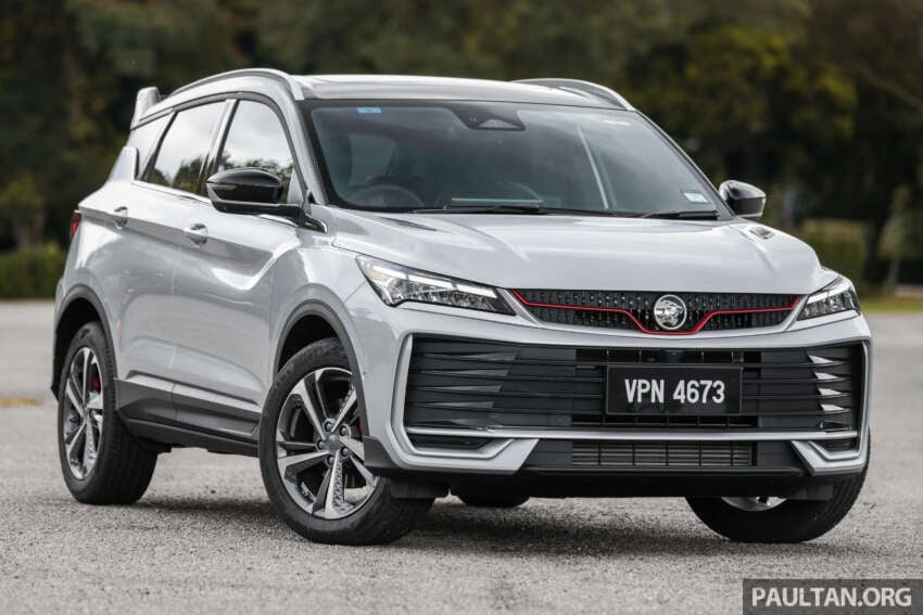 2025 Proton X50 facelift – full gallery of Flagship variant with big spoiler, two-tone interior, sunroof 1970426