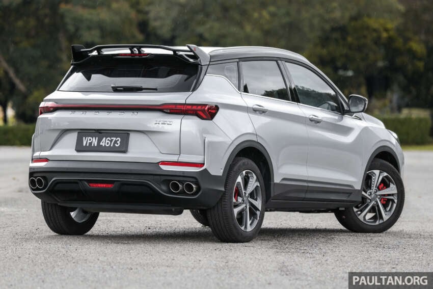 2025 Proton X50 facelift – full gallery of Flagship variant with big spoiler, two-tone interior, sunroof 1970428