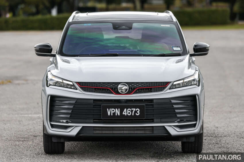 2025 Proton X50 facelift – full gallery of Flagship variant with big spoiler, two-tone interior, sunroof 1970431