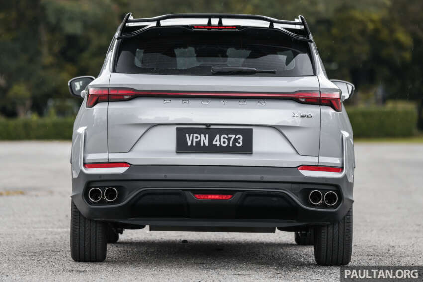 2025 Proton X50 facelift – full gallery of Flagship variant with big spoiler, two-tone interior, sunroof 1970434