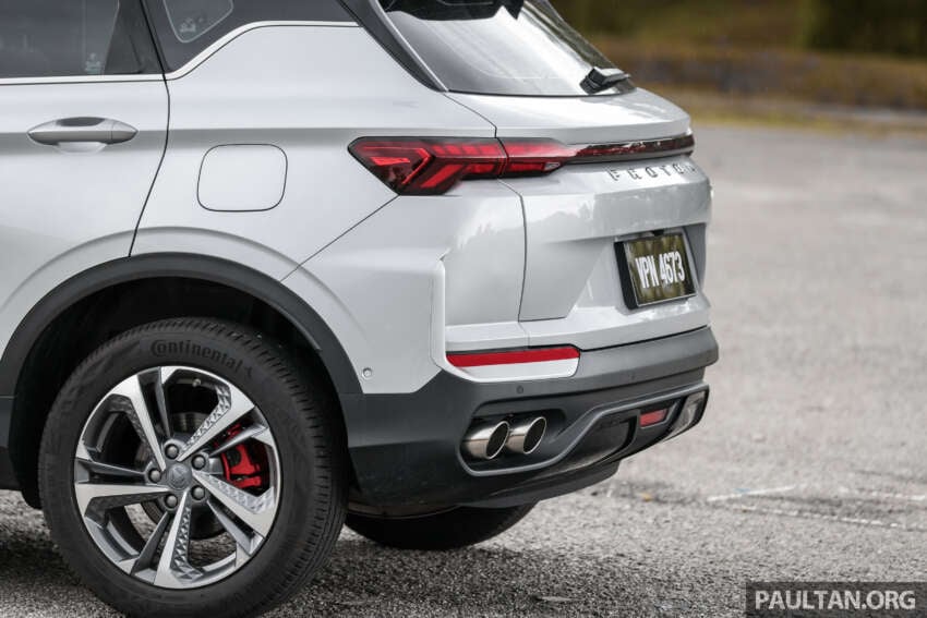 2025 Proton X50 facelift – full gallery of Flagship variant with big spoiler, two-tone interior, sunroof 1970457