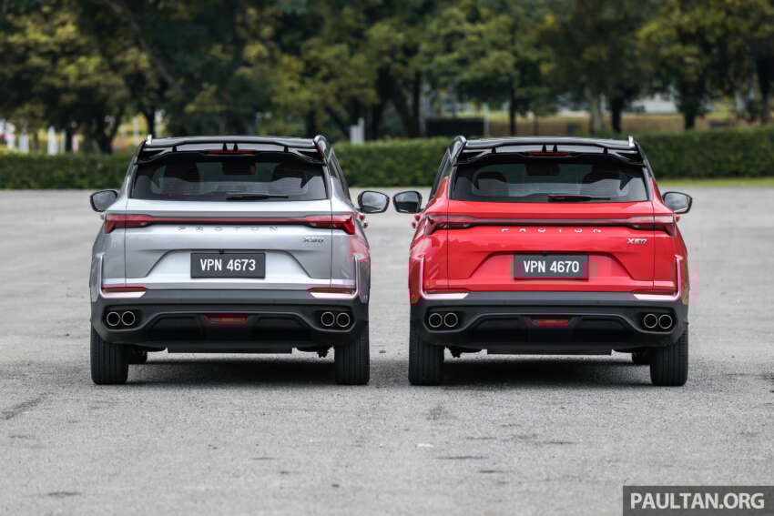 2025 Proton X50 facelift – full gallery of Flagship variant with big spoiler, two-tone interior, sunroof 1970412