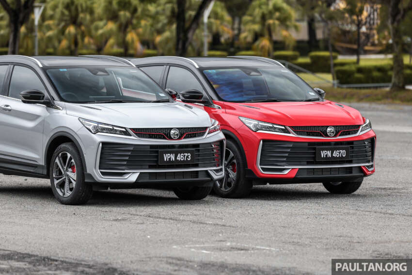 2025 Proton X50 facelift – full gallery of Flagship variant with big spoiler, two-tone interior, sunroof 1970414