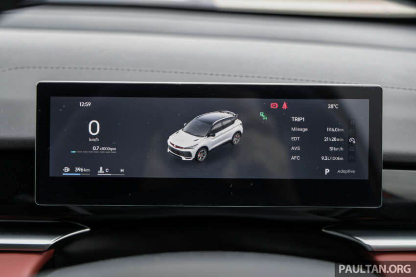 2025 Proton X50 facelift – full gallery of Flagship variant with big spoiler, two-tone interior, sunroof 1970497