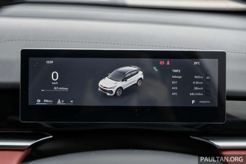 2025 Proton X50 facelift – full gallery of Flagship variant with big spoiler, two-tone interior, sunroof 1970498