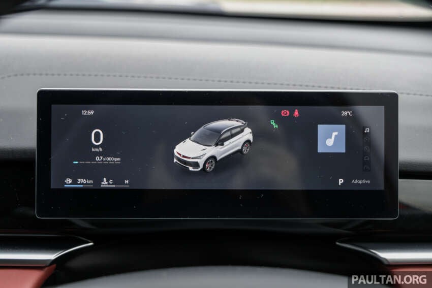 2025 Proton X50 facelift – full gallery of Flagship variant with big spoiler, two-tone interior, sunroof 1970499