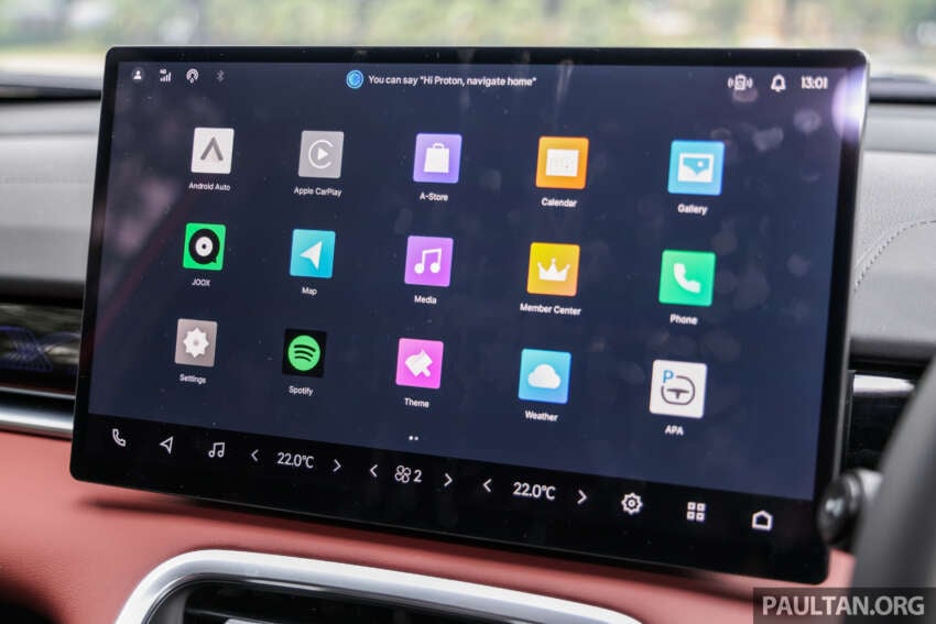 2025 Proton X50 facelift – full gallery of Flagship variant with big spoiler, two-tone interior, sunroof 1970515