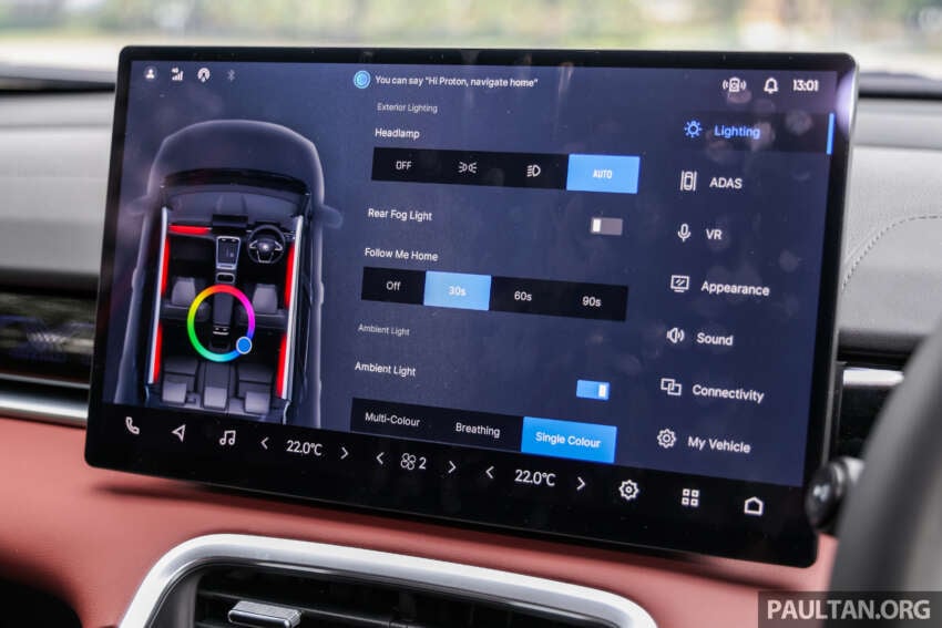 2025 Proton X50 facelift – full gallery of Flagship variant with big spoiler, two-tone interior, sunroof 1970516