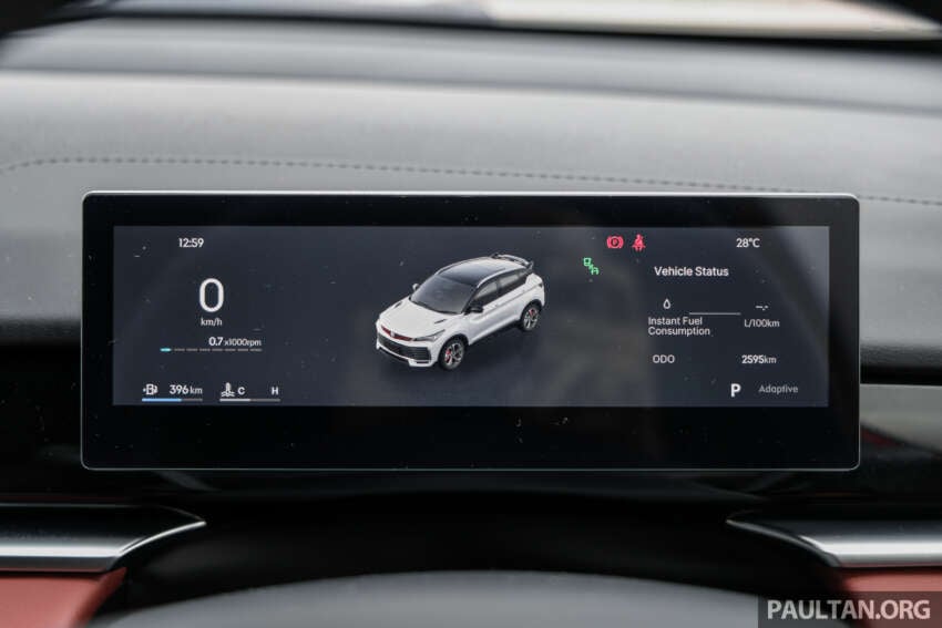 2025 Proton X50 facelift – full gallery of Flagship variant with big spoiler, two-tone interior, sunroof 1970494