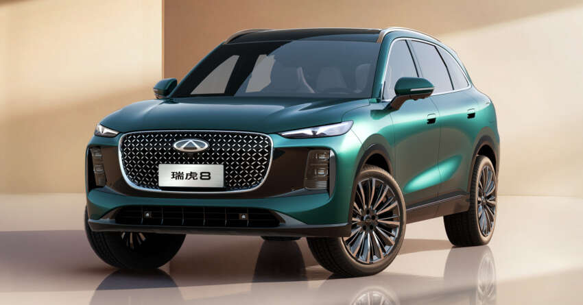 2026 Chery Tiggo 8 debuts in China – Q4 2025 launch; second-gen is larger; offered with two different faces 1975731