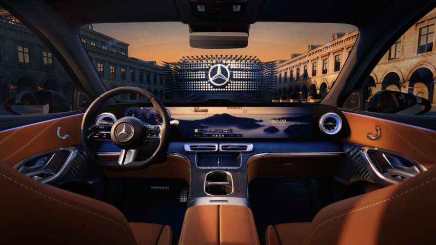 2026 Mercedes-Benz GLC with EQ technology interior teased – completely different from X254 GLC interior 1964774