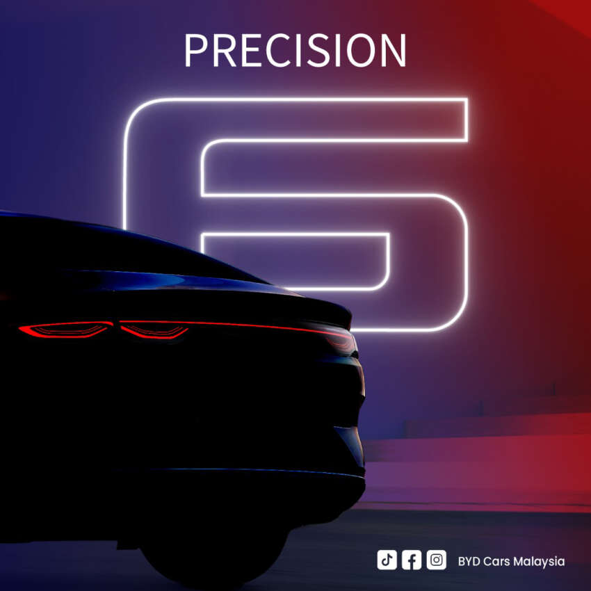 BYD Seal 6 EV teased for Malaysia – renamed Qin L EV, RWD, up to 218 PS and 545 km CLTC range 1968257