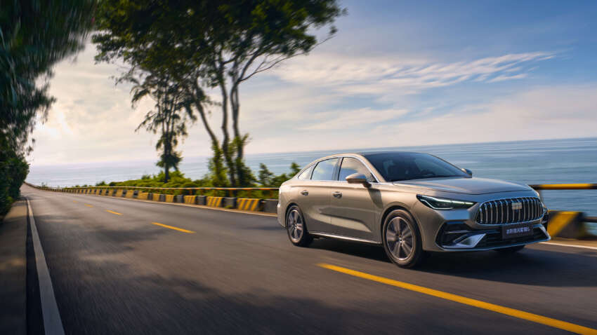 Geely Galaxy Starshine 6 PHEV – C-segment size but with torsion beam, fr RM47k; Proton eMas sedan? 1976083