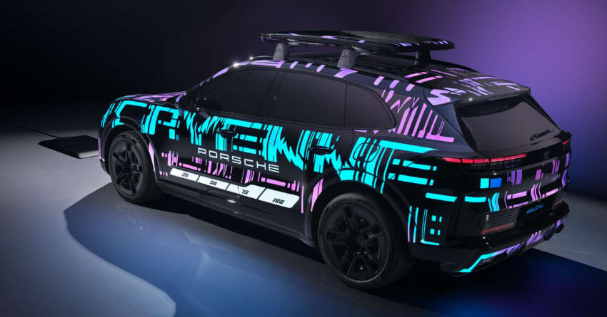 Porsche reveals 11-kW wireless AC charging tech – one-box solution to be offered for Cayenne Electric 1965236