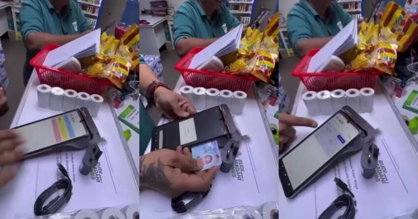 Targeted RON95 subsidy – video shows how MyKad and reader terminal are used to determine eligibility 1969603