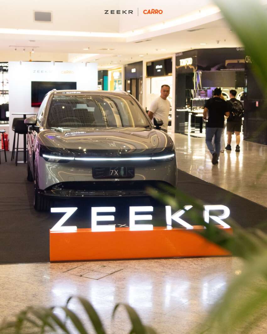 Experience the Zeekr 7X in person at Zeekr Carro’s roadshow – Mid Valley Megamall, South Void 2 1976184