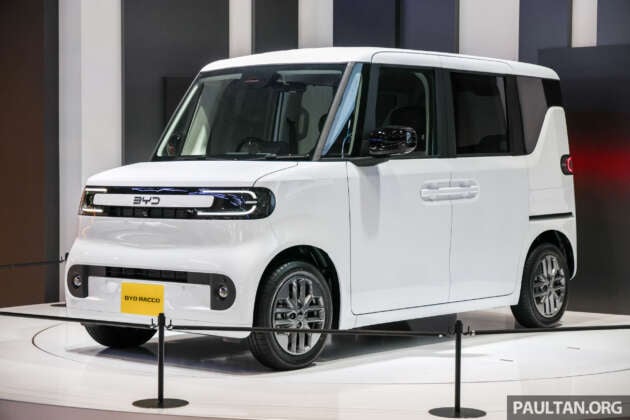 BYD Racco debuts as brand’s first kei EV developed specifically for Japan – 20 kWh, up to 180 km WLTP