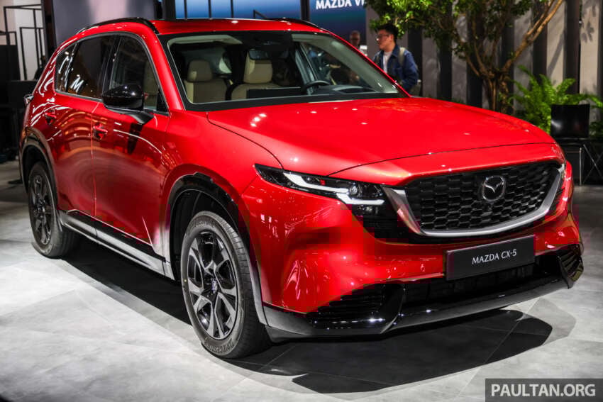 2026 Mazda CX-5 makes first public debut in Japan – larger than predecessor; 141 PS 2.5L NA mild hybrid 1989709