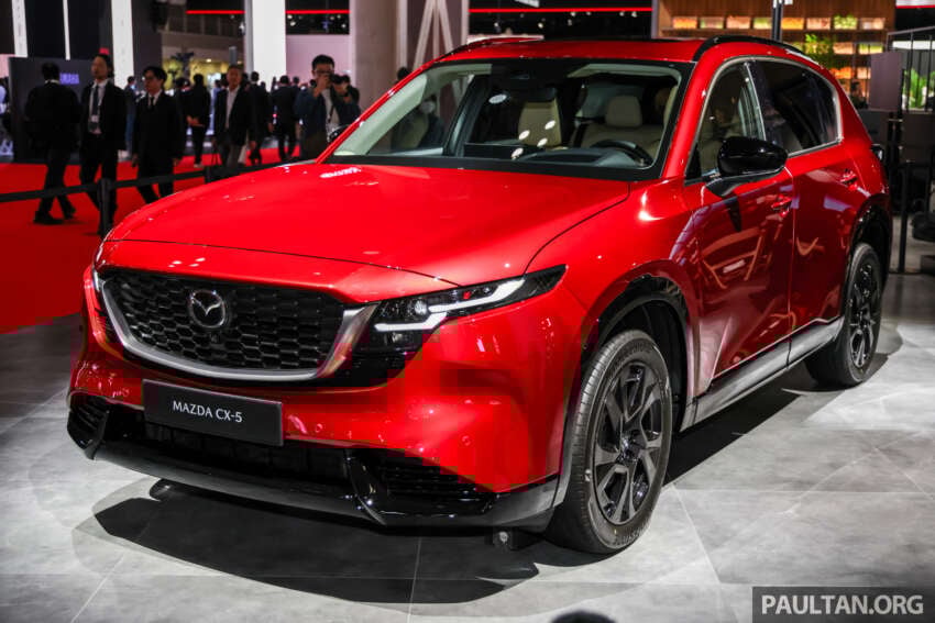 2026 Mazda CX-5 makes first public debut in Japan – larger than predecessor; 141 PS 2.5L NA mild hybrid 1989710