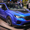 Subaru Performance-B and Performance-E STI concepts preview future petrol, electric WRX STIs