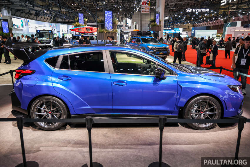 Subaru Performance-B and Performance-E STI concepts preview future petrol, electric WRX STIs 1989401