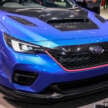 Subaru Performance-B and Performance-E STI concepts preview future petrol, electric WRX STIs