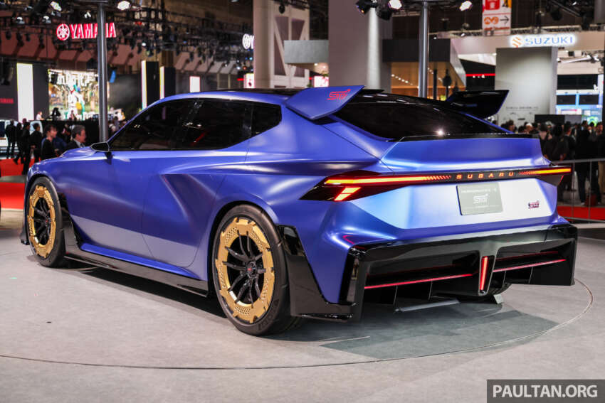 Subaru Performance-B and Performance-E STI concepts preview future petrol, electric WRX STIs 1989417