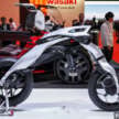 Yamaha unveils prototype alternate fuel vehicles and EVs at 2025 Japan Mobility Show in Tokyo